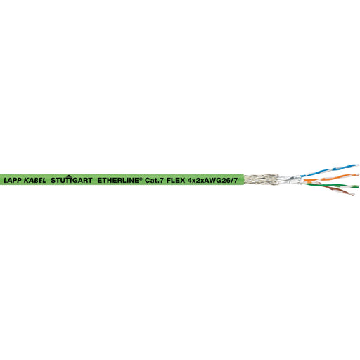 Lapp Kabel&Leitung - Daten- und Kommunikationskabel ETHERLINE Cat.7 FLEX 2170934 4x2x26/7