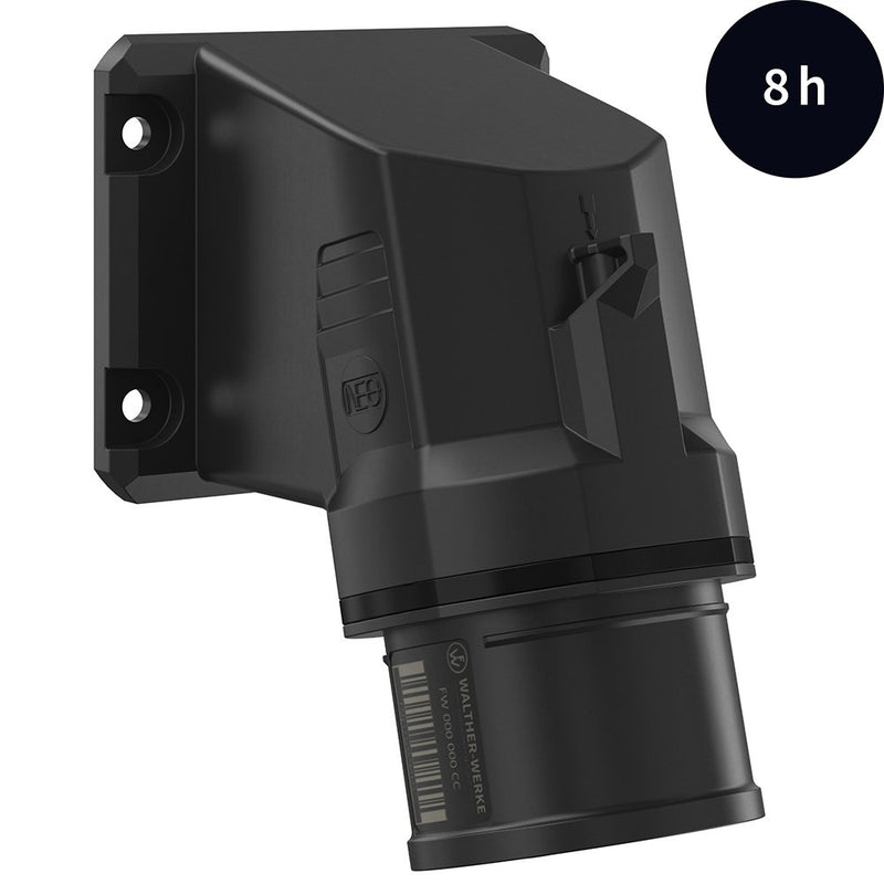 Walther Werke - CEE-Gerätestecker (IEC 60309) CEE NEO Phasenwender FW711508PH 16A 5P 8h IP54 − 10 Stück
