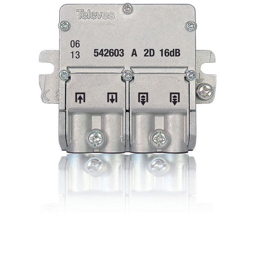 Televes - Abzweiger und Verteiler Easy-F Abzweiger 2f. EFA216N 5-2400 MHz AD:16 dB