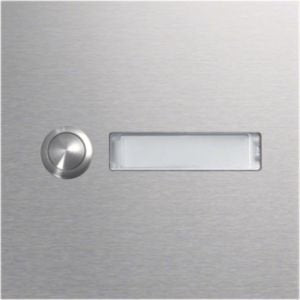Elcom - Funktionsmodul für Türkommunikation 1-Taster+Schild CZM-110 MODESTA