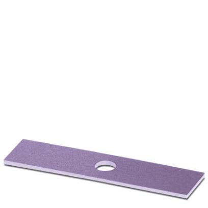 Phoenix Contact - Kennzeichnungsmaterial Einsteckschild PMST (9X38) VT violett, 9x38mm − 100 Stück