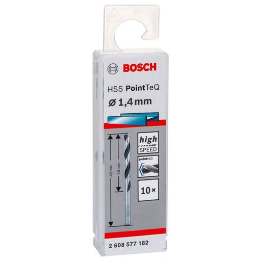 Bosch - Bohrer Metallspiralbohrer HSS 2608577182 PointTeQ DIN 338 1,4