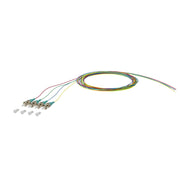 Metz Connect - LWL-Pigtail OpDAT Pigtail ST-PC 150M1AO0020E4 OM3 4 Farben − 4 Stück
