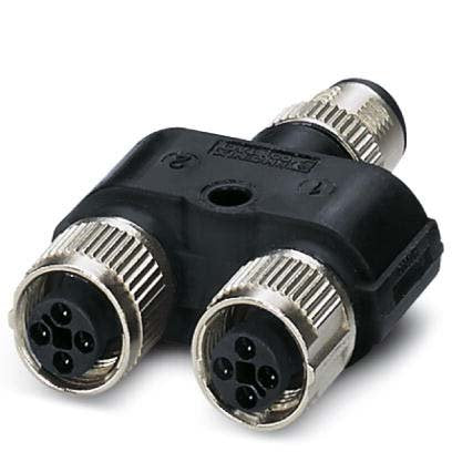 Phoenix Contact - Sensor-Aktor-Adapter Y-Verteiler SAC-4PY-MT/2XFT VP − 5 Stück