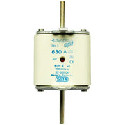 Siba - Messersicherung NH-Sicherungseinsatz 2000504.630 630A NH3/2 aR 500V − 3 Stück