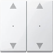 Merten - Bussystem-Tastwippe Wippe pws/gl 619719 für Tastermodul 2f