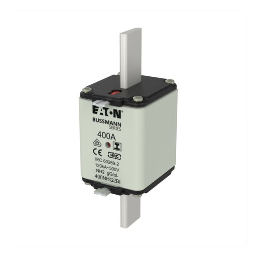 Eaton - Messersicherung Sicherungseinsatz Nieders. NH-SICHERU#400NHG2BI 400A AC 500V 120kA − 3 Stück