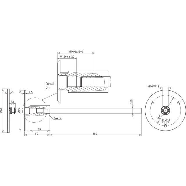 DEHN - Erdungsfestpunkt Typ M EFPMM1012V4AL230V2A M10/M12 NIRO