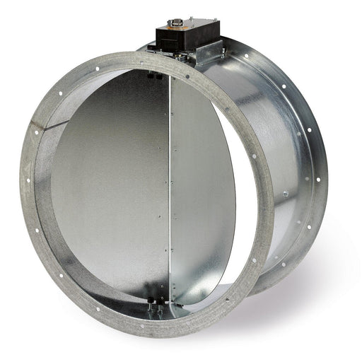 Helios Ventilatoren - Zubehör/Ersatzteile für Ventilatoren Rohr-Verschlussklappe RVM 250 motorbetätigt