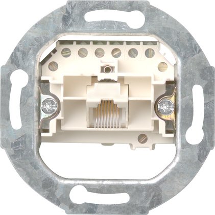 Gira - Einsatz/Abdeckung für Kommunikationstechnik Anschlussdose 017900 Cat.3