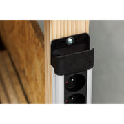 Bachmann - Mehrfachsteckdose Steckdosenleiste BM005932 6xUTE 1xSchalter 2m