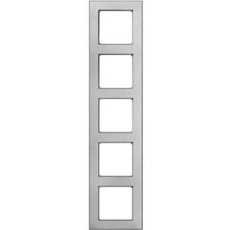 Peha - Abdeckrahmen Rahmen 5-fach D 20.675.220.702 Metal eds-gebürs.alu