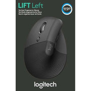 Logitech - Computermaus Maus für Linkshänder Lift Left BT,wireless,ergonom