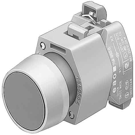 Eao - Frontelement für Leuchtmelder 704.006.2 D=29mm, flach, rt