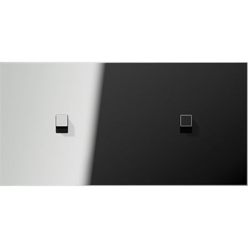 Jung - Abdeckung/Bedienelement für Installationsschalterprogramme Abdeckung mit Kipphebel GCR 12-200 E 22 2fach, 2x1 Kipphebel