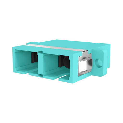 EFB-Elektronik - LWL-Kupplung Kupplung SC Duplex 53356.1 OM3,aqua,1-teilig