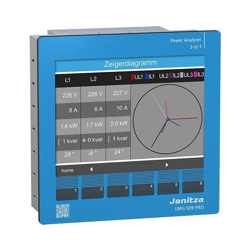 Janitza Electronic - Kombimessgerät Netzanalysator UMG 509 #5226001 UL mit RCM