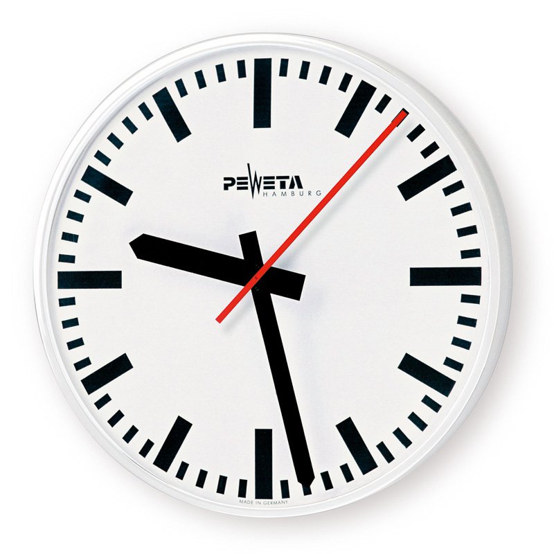 Peweta - Uhr Nebenuhr 73.271.421 12/24V,Min/Se-Impuls