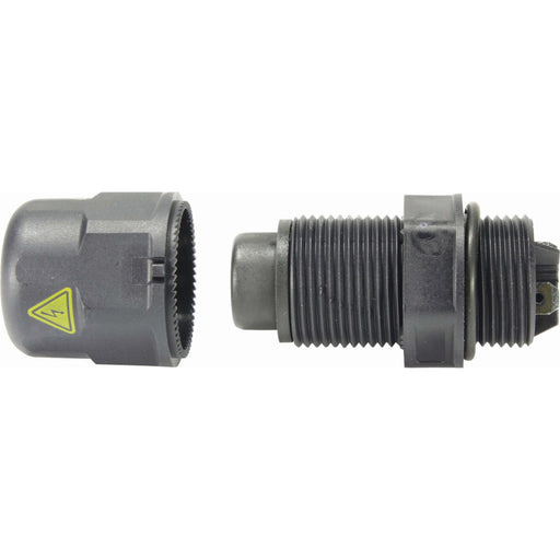 Harting - Rundsteckverbinder, Einbau (mit Leitung) Rundsteckverbinder 21011413333 − 100 Stück