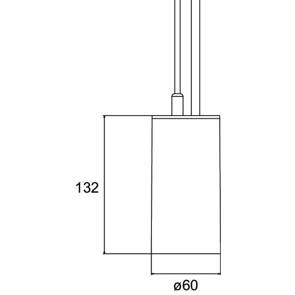 Brumberg Leuchten - Pendelleuchte LED-Pendelleuchte direkt 88872185 Pendellänge 5m
