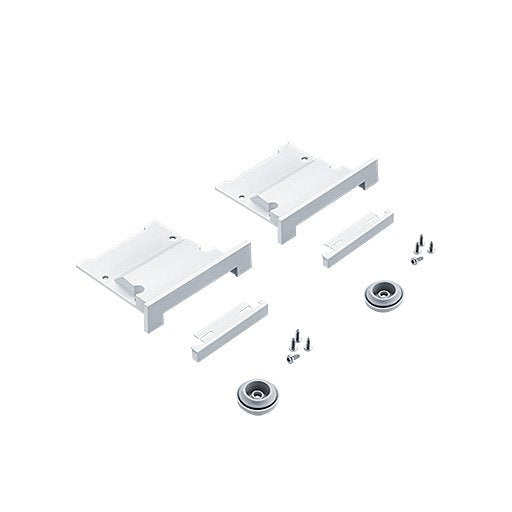 Zumtobel - Mechanisches Zubehör/Ersatzteile für Leuchten Endkappenset SLN2 MRT EC SET L9WH weiß