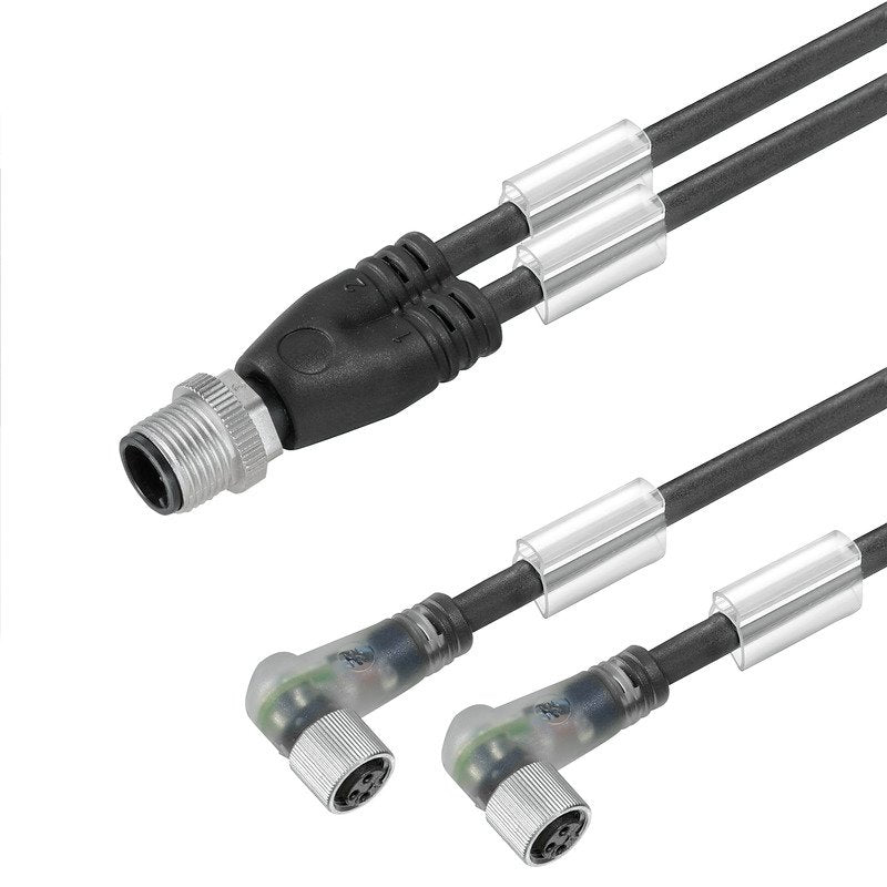 Weidmüller - Konfektioniertes Sensor-Aktor-Kabel Verbindungsleitung SAIL-ZW-M8BW-3L3.0U M12/M8
