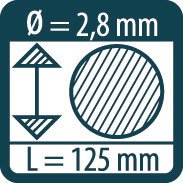 Pica-Marker - Markierungsstift DRY Minen-Set 4020 (VE8) Basis