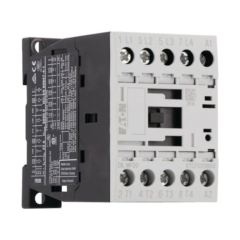 Eaton - Leistungsschütz zum Schalten von Wechselstrom Schütz DILMP20(24VDC) 4p. 20A/AC-1,DC