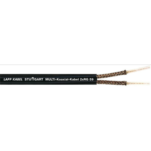 Lapp Kabel&Leitung - Koaxialkabel MULTI-KOAXIAL-KABEL 2170056 2XRG 59 B/U