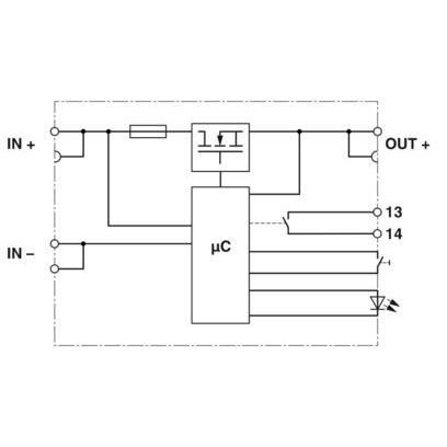 Phoenix Contact - Geräteschutzschalter PTCB E1 48DC/1-6A NO elektronisch