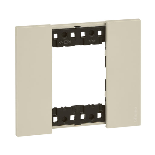 Legrand (BT) - Abdeckrahmen KA4802KM 2-modulig Sand