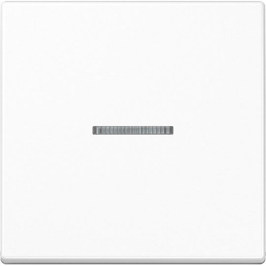 Jung - Abdeckung/Bedienelement für Installationsschalterprogramme Wippe A 101 KO5 WW f.Taster KO