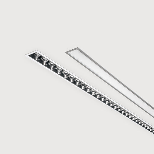 Lightnet - Decken-/Wandleuchte LED-Einbauleuchte LF3OEL-830H-L2075 3000K, silber