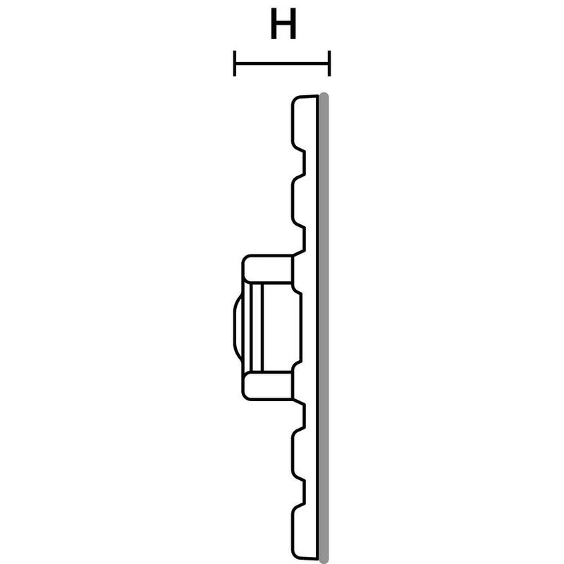 HellermannTyton - Befestigungssockel und -element für Kabelbinder Flexibler Klebesockel FMB4APT-A-PA66HS-BK schwarz 28x28mm − 100 Stück