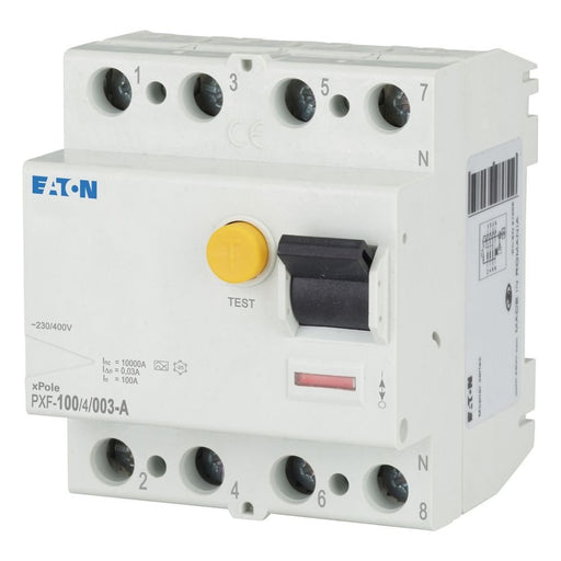 Eaton - Fehlerstrom-Schutzschalter FI-Schutzschalter PXF-100/4/003-A 100A 4p, 30mA