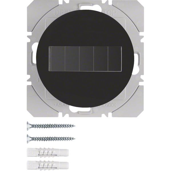 Berker - Bussystem-Hand-/Wandsender KNX-Funk Wandsender 1fach 85655131 schwarz glänzend