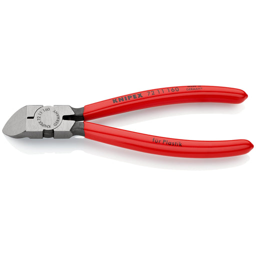 Knipex - Seitenschneider 72 11 160 SB für Kunstst., 160mm