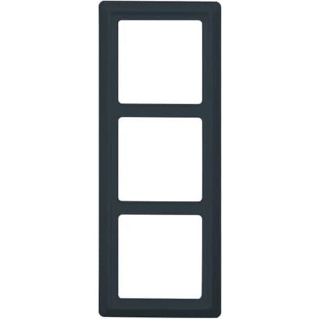 Busch-Jaeger - Abdeckrahmen Rahmen 3-fach 2103-35 anthr, UP, Allwetter