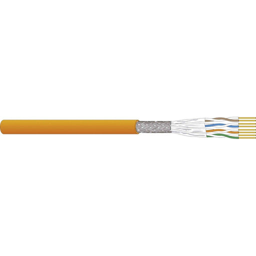 Dätwyler IT Infra - Daten- und Kommunikationskabel CU 7120 Kat.7A orange 19146600DK 4P S/FTP AWG22 − 1000 Meter