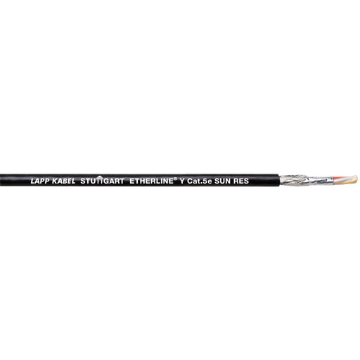 Lapp Kabel&Leitung - Daten- und Kommunikationskabel ETHERLINE Y CAT.5e BK 2170901/1000 2x2xAWG22/7 − 1000 Meter