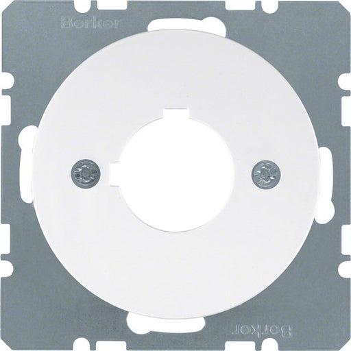 Berker - Einsatz/Abdeckung für Kommunikationstechnik Zentralplatte pows/gl 14322089 f.Melde/Befehlgerät
