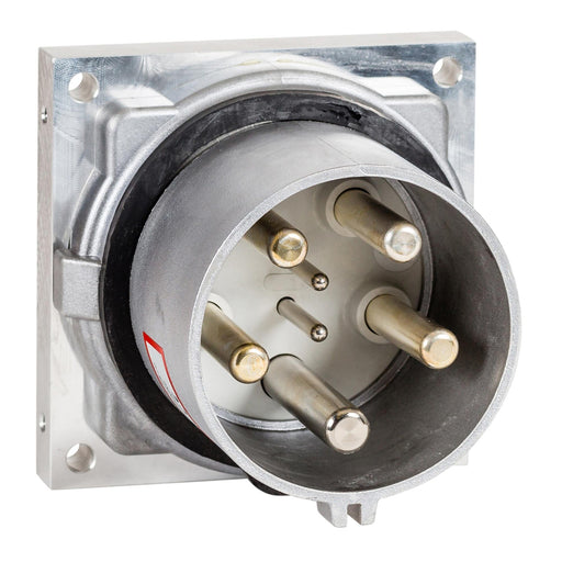 Walther Werke - Hochstrom-Rundsteckvorrichtung CEE Hochstrom Anbaustecker 6B5409 gerade 250A4P9h IP67