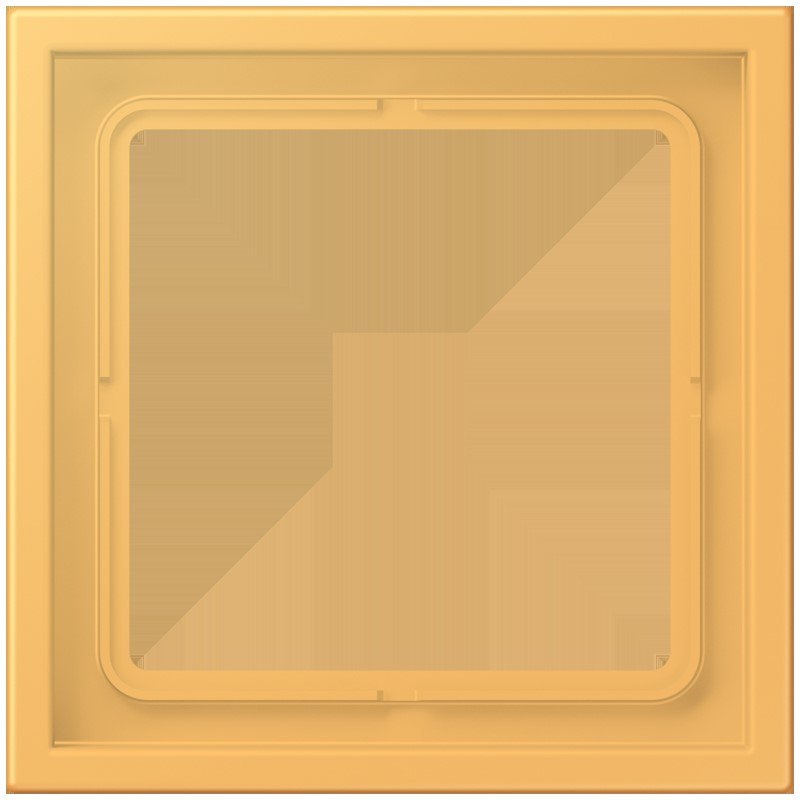Jung - Abdeckrahmen Rahmen 1-fach LC Z981 BF 254 ocre jaune clair