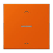 Jung - Abdeckung/Bedienelement für Installationsschalterprogramme Wippe mit Lichtleiter LC 101 KO5P 260 orange vif