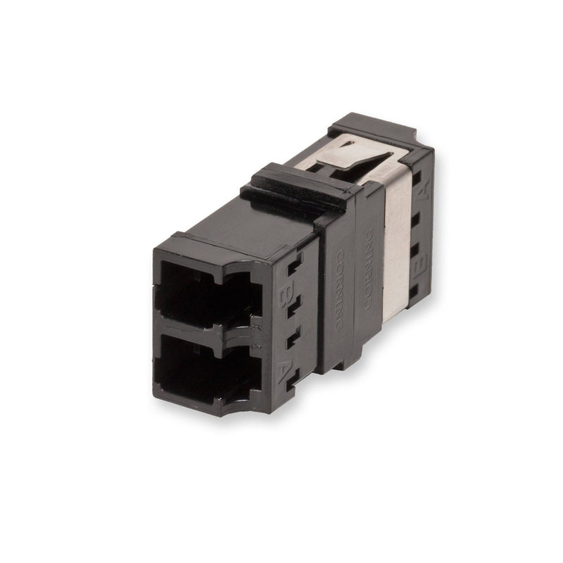 Corning - LWL-Kupplung LC-Duplex-Kupplung SR/JR ADP-DLC0-CCBRF-CLS SW − 50 Stück