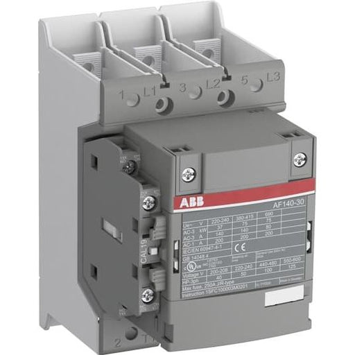 ABB Stotz S&J - Leistungsschütz zum Schalten von Wechselstrom Schütz AF140-30-11B-14 50-500V 50-60Hz / DC