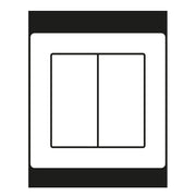 Jung - Abdeckung/Bedienelement für Installationsschalterprogramme Abdeckung aws AS 590-5 WW für Taster