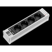 Rittal - Mehrfachsteckdose Einsteckmodul DK 7856.090 4xSchutzk.(D) − 1 Stück