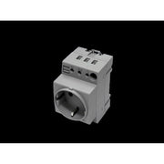 Rittal - Mehrfachsteckdose Steckdose SZ 2506.120 (VE2) grau