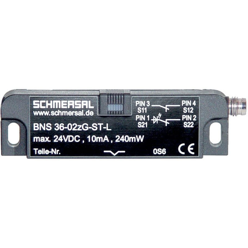 Schmersal - Positionsschalter mit getrenntem Betätiger Sicherheits-Sensor BNS 36-11z-ST-L